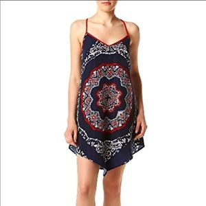 Cute mini handkerchief dress sz large